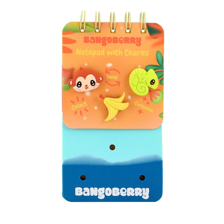 Bangoberry - Notepad with Bangobobs - Monty Monkey