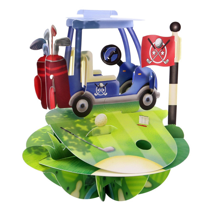 Pirouettes Card - Golf