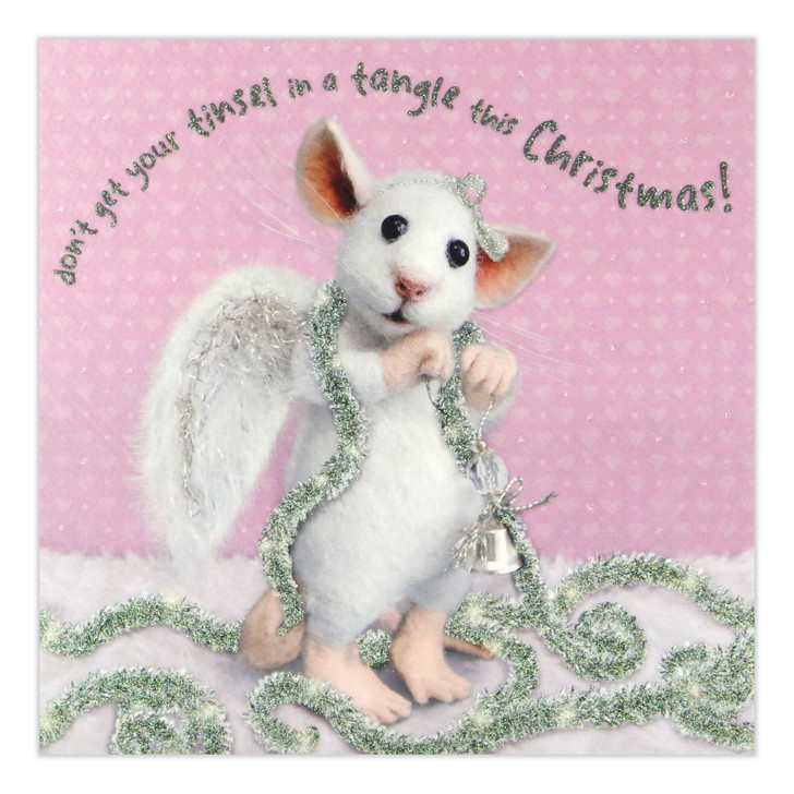 Tiny Squee Mousies - Don't Get Your Tinsel In A Tangle This Christmas
