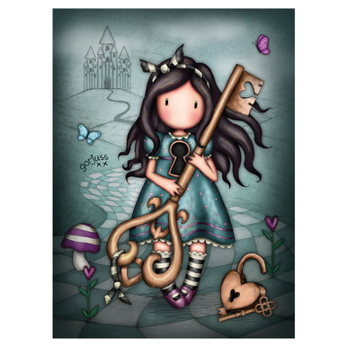 Gorjuss Collection Greetings Card- Aquarius - Lost At Sea - Santoro London