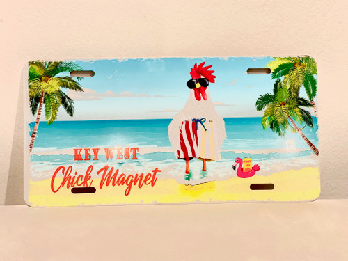 UF Car Plate Chick Magnet 12"x6"