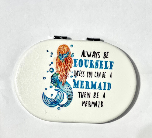 Oval Mermaid Mirrow