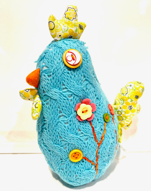 Decor Rooster Toy  Small 7"