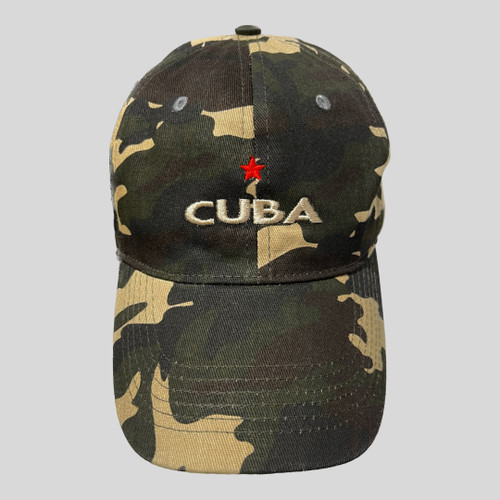 Cuba Star Camo Cap