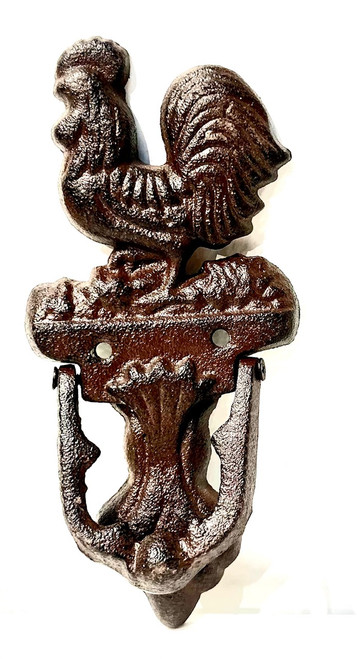 Rooster Door Knocker  Metal