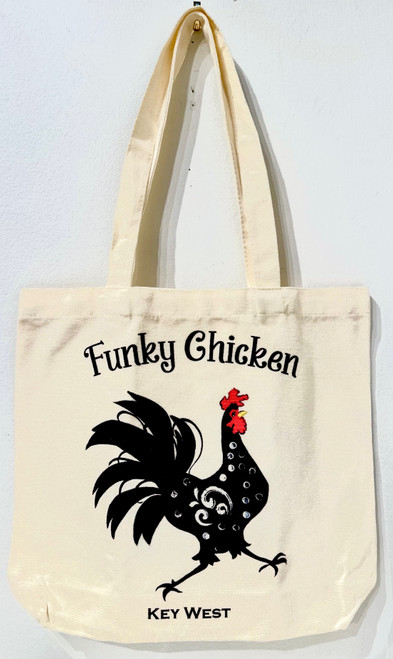 Funky Chicken Tote 16"x14"