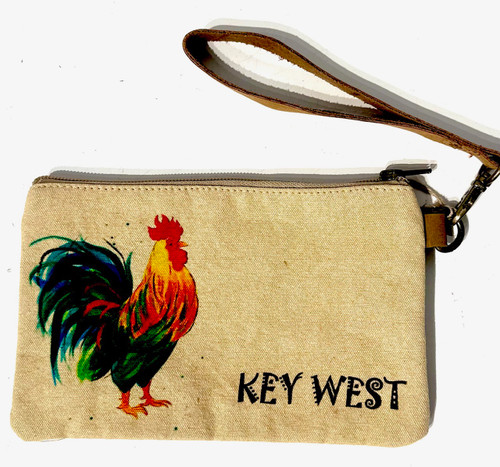 Rooster Wristlet Key West