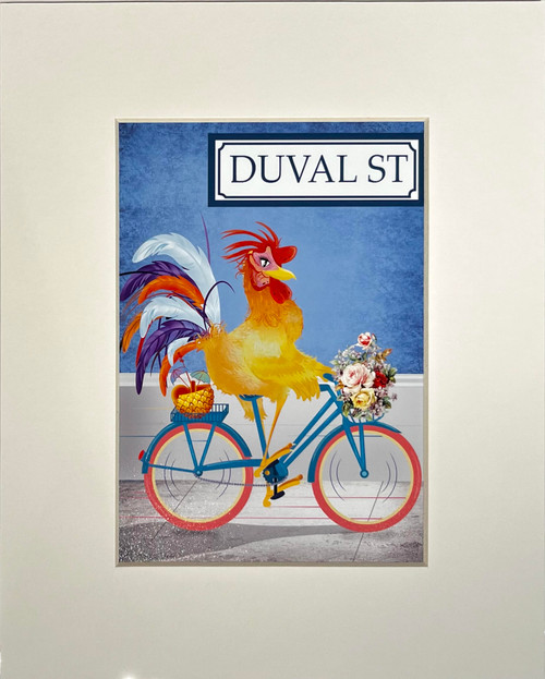 Duval Cruising, Key West, Print 8"x10" EMD