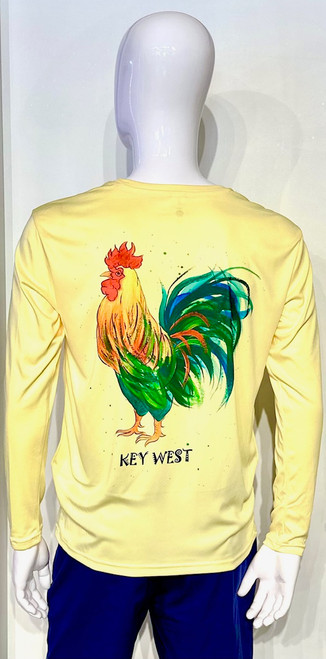 Funky Chicken UV Colored Rooster Long Sleeve