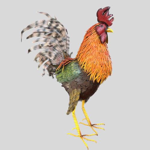 Big Daddy Metal Rooster