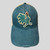Logo Patch Teal Trucker Cap