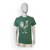 Rooster T-Shirt, Key West t-shirt, T-shirt Light Green, Adult,  Cotton , washable