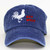 GL KW Roost Cap Cornfl Blue/WR Red L
