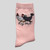 Chicken Party Pink Socks