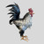 Sam: 16 inch Metal Rooster