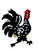 Rooster Pin Logo