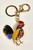 Rooster key chain Rainbow