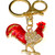 Rooster key chain Red