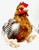 PZ Rooster Toy 12"