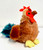 Rooster toy 6" Brown