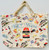 Key West Icons Roosters Tote