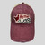 Mother Clucker Burgandy Trucker Cap