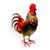 Louis: 13 inch Metal Rooster