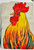 Colored Rooster Apron Key West Adult