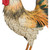 Ben: 18 inch metal rooster