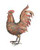 Crafted from durable metal and finished in a classic Chris patina finish, this stunning Rooster shimmers in shades of cooper and teal. With intricate detailing and a stylized metallic finish this Rooster will serve as stunning home accent.

Dimensions
 
15.25"x7.5"x19.5"
Material
 
Metal
Beautiful Copper-green patina finish
Life-like size
Intricate metalwork
Weather & fade resistant paint
Indoor/outdoor