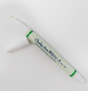 White Madeira disappearing marking pen with cap beside it