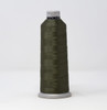 1969 Army Green Madeira Polyneon 40wt 5500 Yard Polyester embroidery thread spool style 718-1969