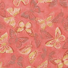 Day Dreams fat quarter fabric with pink and yellow butterfly print