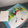 Snowman Mulberry Lane Panel Kit with snowman panel and white fabric
