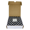 Sew Smooth - Style L, Polyester Bobbins w/ Magnetic Sides product shown for scale and