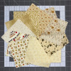 Stack of Color Story five-inch precut fabric squares style SNS-5SQ-CREAM