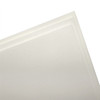 White 2mm puffy embroidery foam sheet on white background