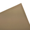 Tan 3mm puffy embroidery foam sheet on white background