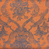 Burnt Orange Casablanca Floral Damask quilting fabric by RJR