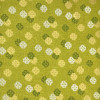 Green Ribbon Floral Metallic Medallions quilting fabric by Benartex