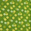 Green Ribbon Floral Metallic Medallions quilting fabric by Benartex style BEN-746M/42