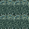 Blue Exotic Splendour De Vine quilting fabric by RB Studios detail 2