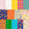RB Studios - Flora Cutouts - 5" Hexagons/42pc - Multi