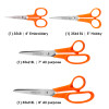 Complete Pixel 4-Piece Scissor Set assortment shown together
