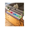 Finished June Tailor - Quilt As You Go - Venice Table Runner displayed in a