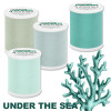 Under the Sea - Cotona 50 - Cotton Thread - 4Pk
