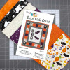 Sit n' Sew - Boo! - Wall feat. Tossed Candies quilt kit with coordinating fabric