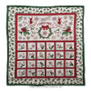 brown option from the Comfort & Joy Advent Calendar Quilt Kit