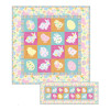 Bunny Hop Wall Hang or Table Runner Kit - Finished Kit