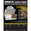 PROP-IT acid-free storage chest product information graphic
